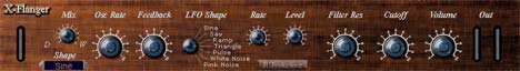 X-Flanger - free Flanger plugin