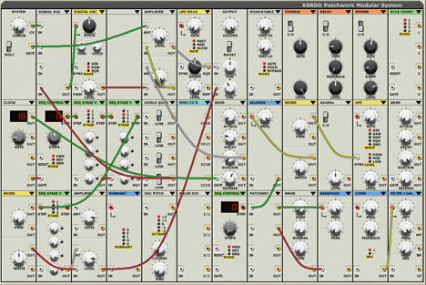 Patchwork Modular System - free Modular synth plugin