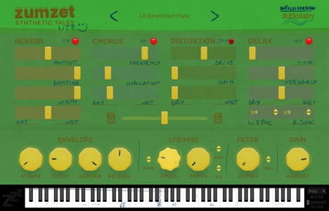 Zumzet Lite - free Retro synths plugin