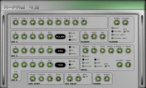 Apad 4.5 - free Pad synth plugin