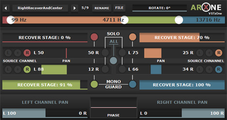 Arx One - free Stereo imager plugin