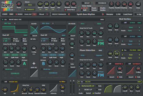 Asper - free Experimental synth plugin