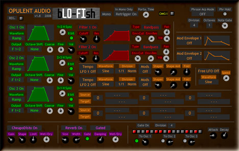 bLO-FIsh - free 8 bit synth plugin