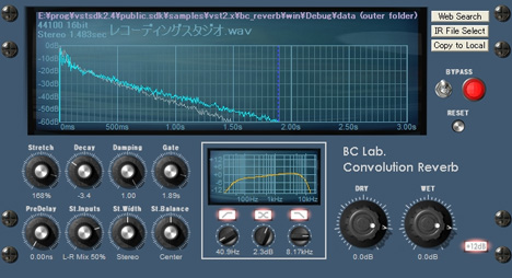 CREV-01 - free Convoltion reverb plugin