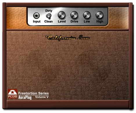 California Sun - free Guitar combo plugin