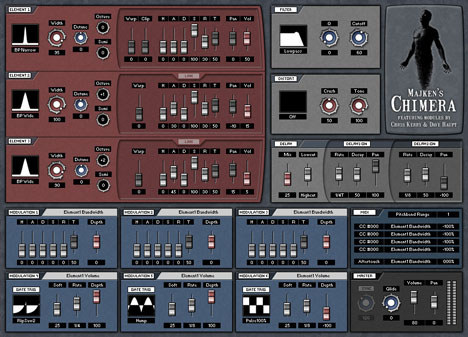 Chimera - free Experimental synth plugin