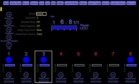 Mobius - free 8 part looper / slicer plugin
