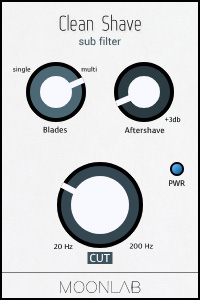Clean Shave - free Variable-slope filter plugin