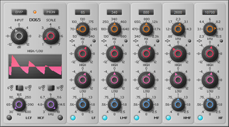 DQ65 - free Dynamic parametric EQ plugin