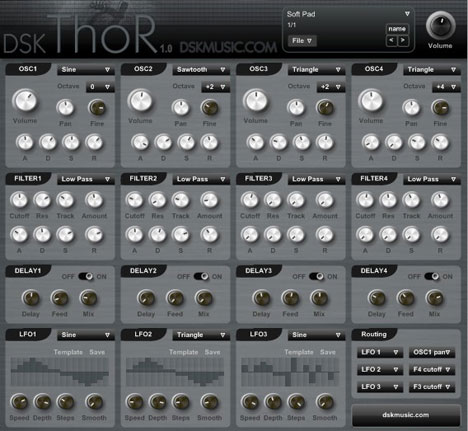 ThoR - free Analog synth plugin