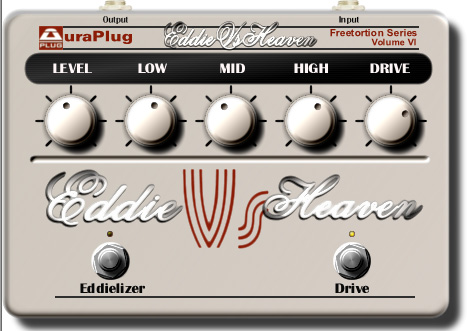 EddieVsHeaven - free Distortion stomp plugin