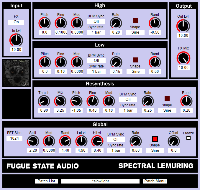 Spectral Lemuring