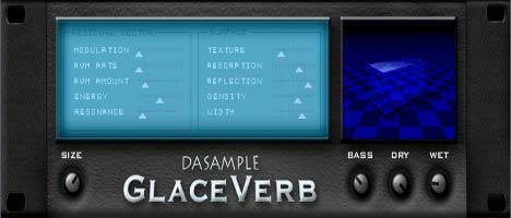 GlaceVerb - free Reverb plugin