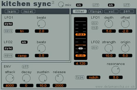 Kitchen Sync - free Modulation plugin