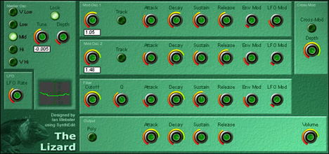 Lizard - free FM synth plugin