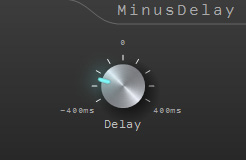 MinusDelay - free Compensation delay plugin