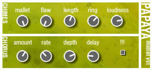 Papaya - free Steel drums plugin