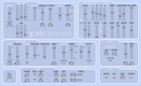 Piamo - free Piano modelling plugin