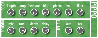 pippo - free Delaychain synthesizer plugin