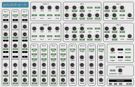 PolyIblit - free Analog synth plugin