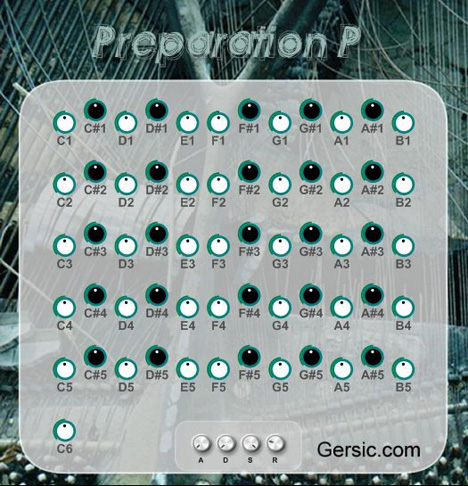 Preparation P - free Piano plugin