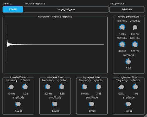 QuantumVerb - free Convolution reverb plugin