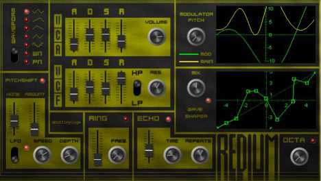 REDIUM - free Phase modulation synth plugin