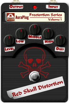 Red Skull - free Distortion stompbox plugin