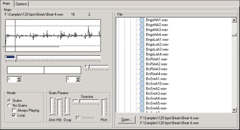 Scrubber - free Timestretching sampler plugin