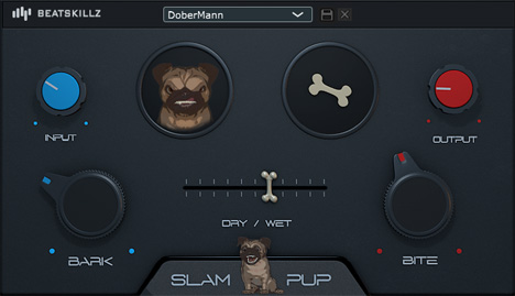 Slam Pup - free Tube drive compressor plugin