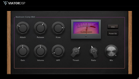 Bedroom Comp MkII - free VCA / Opto compressor plugin