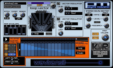 Wavtransit - free Loop sampler plugin